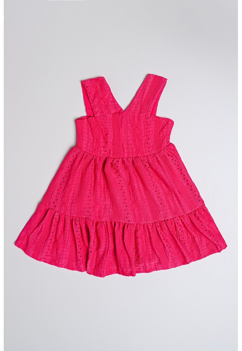 Mayoral Rochie cu croiala in A - fara maneci - Fucsia
