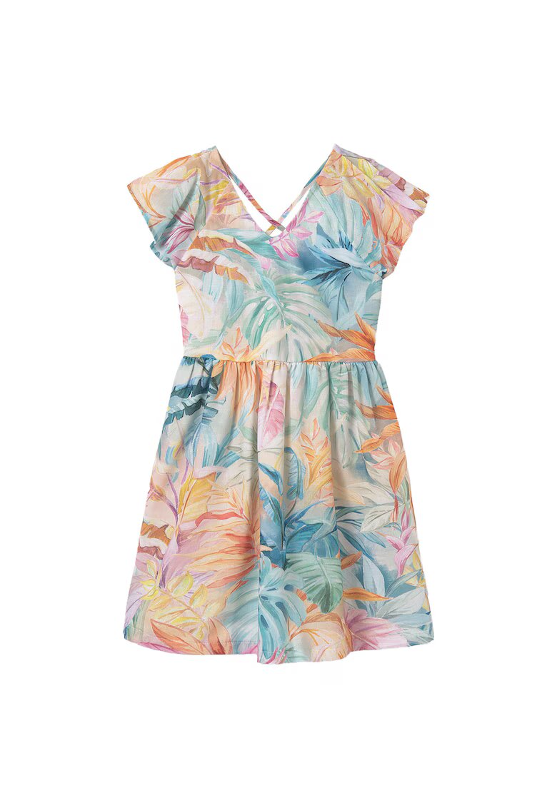 Mayoral Rochie de vara fete 6991 - Poliester - Multicolor - Multicolor