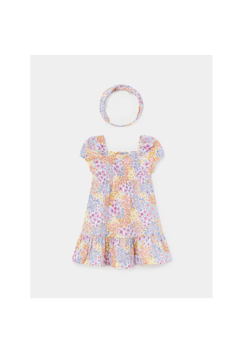 Mayoral Rochie fete - 12921 - Multicolor - Bumbac