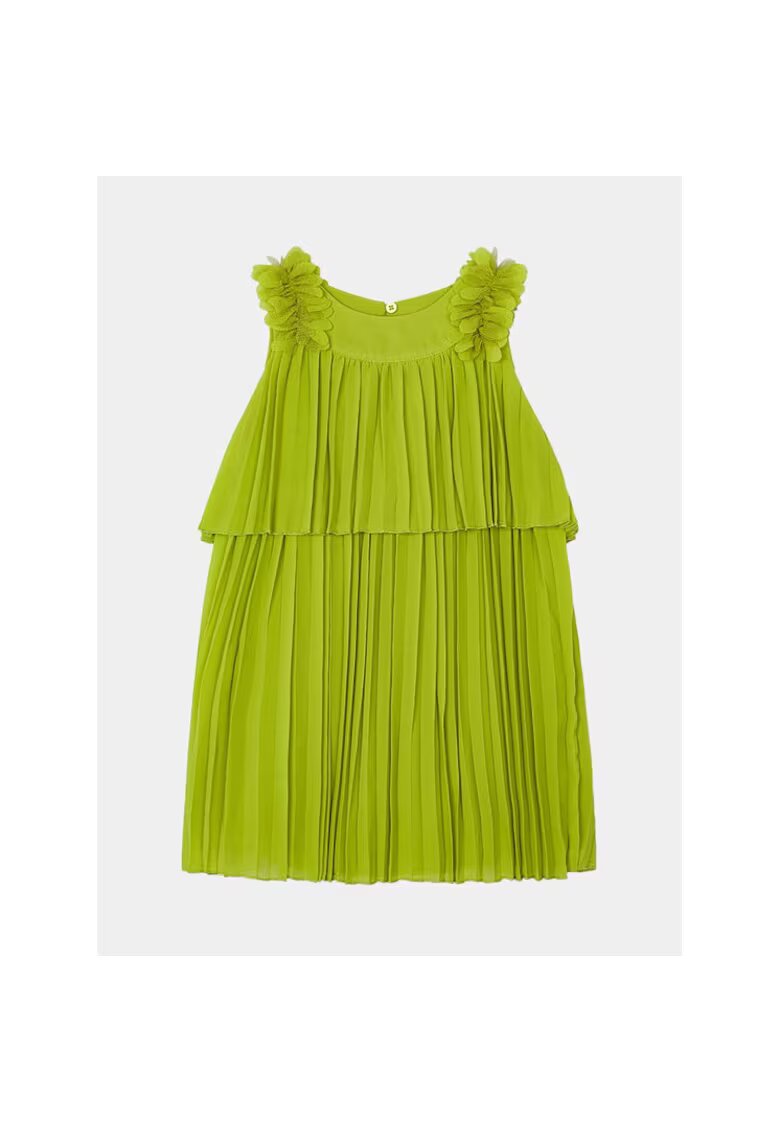 Mayoral Rochie fete - 13652 - Verde - Poliester