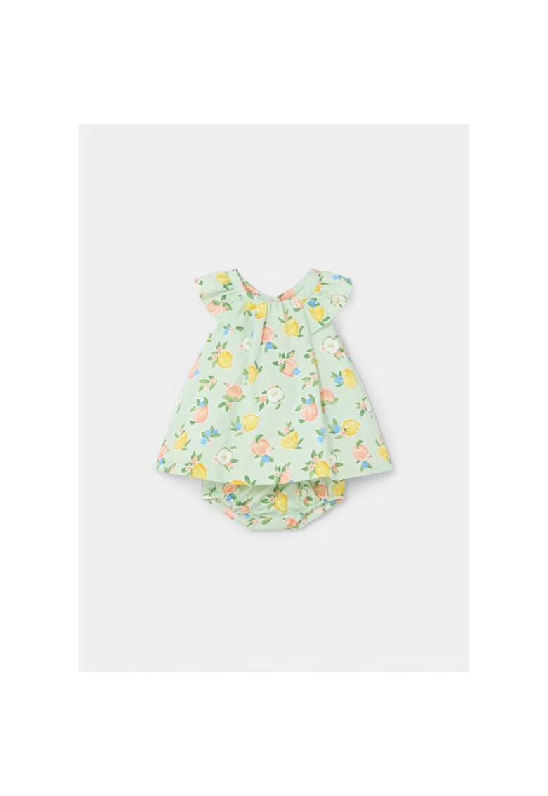 Mayoral Rochie fete - 139055 - Verde - Bumbac
