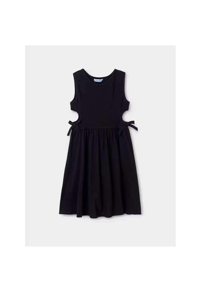 Mayoral Rochie fete - 142024 - Negru - Bumbac