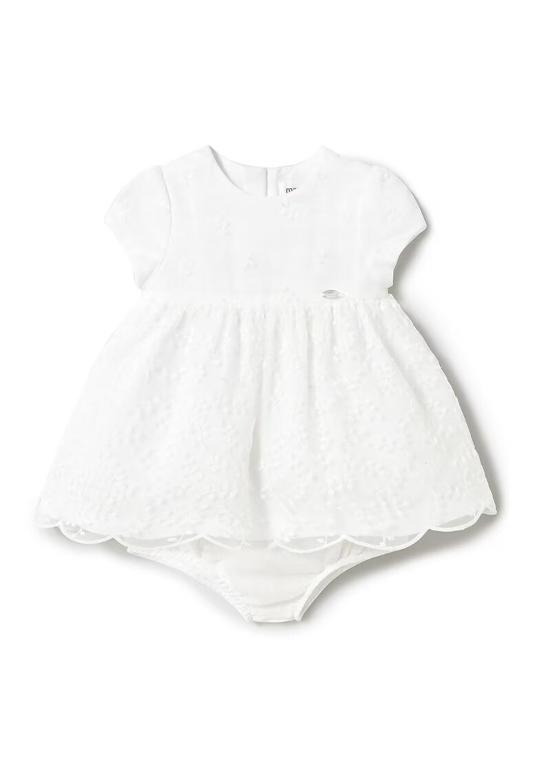 Mayoral Rochie fete 1862 - Poliester/Bumbac - Alb -