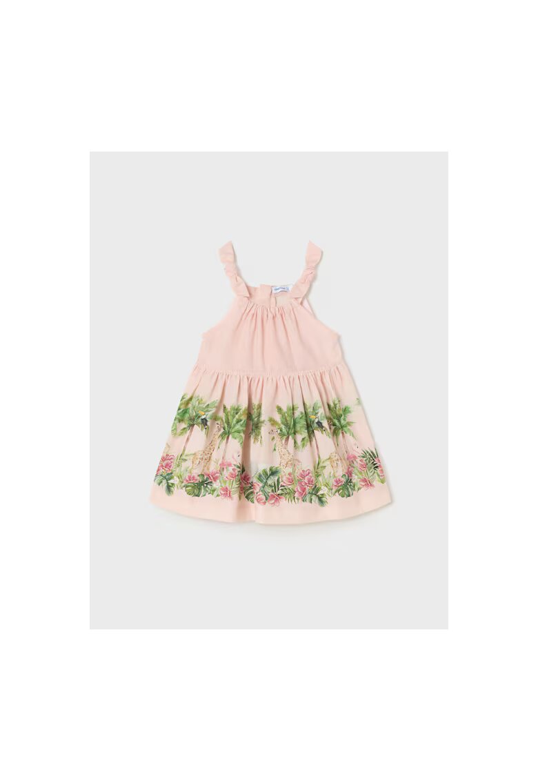 Mayoral Rochie fete - 302066698 - In/Bumbac - Roz - Roz