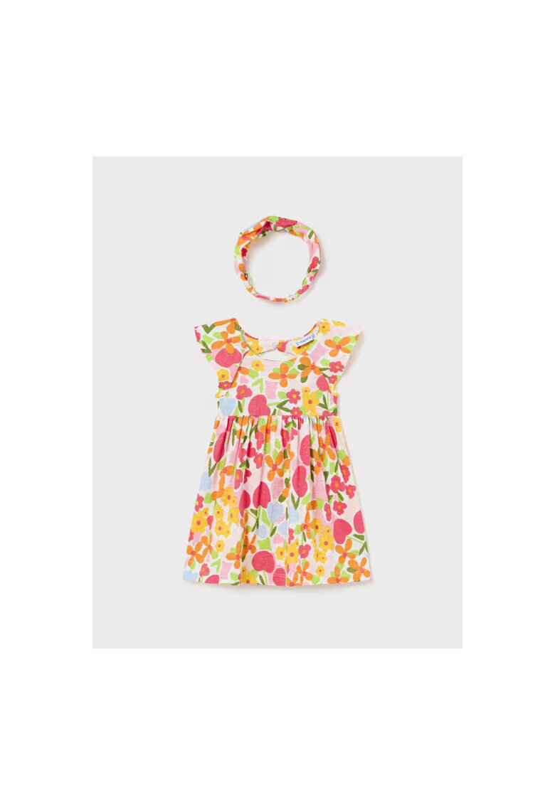 Mayoral Rochie fete - 302066858 - Bumbac - Multicolor - Multicolor