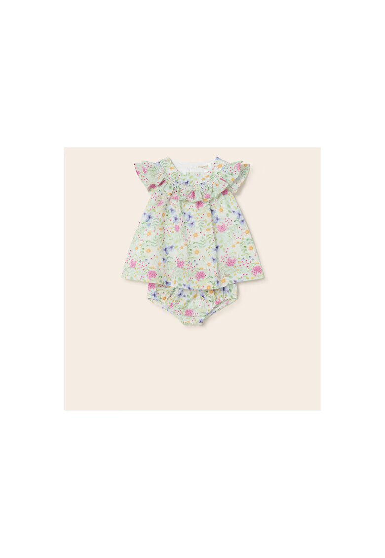 Mayoral Rochie fetite - 301829782 - Bumbac - Albastru - Albastru