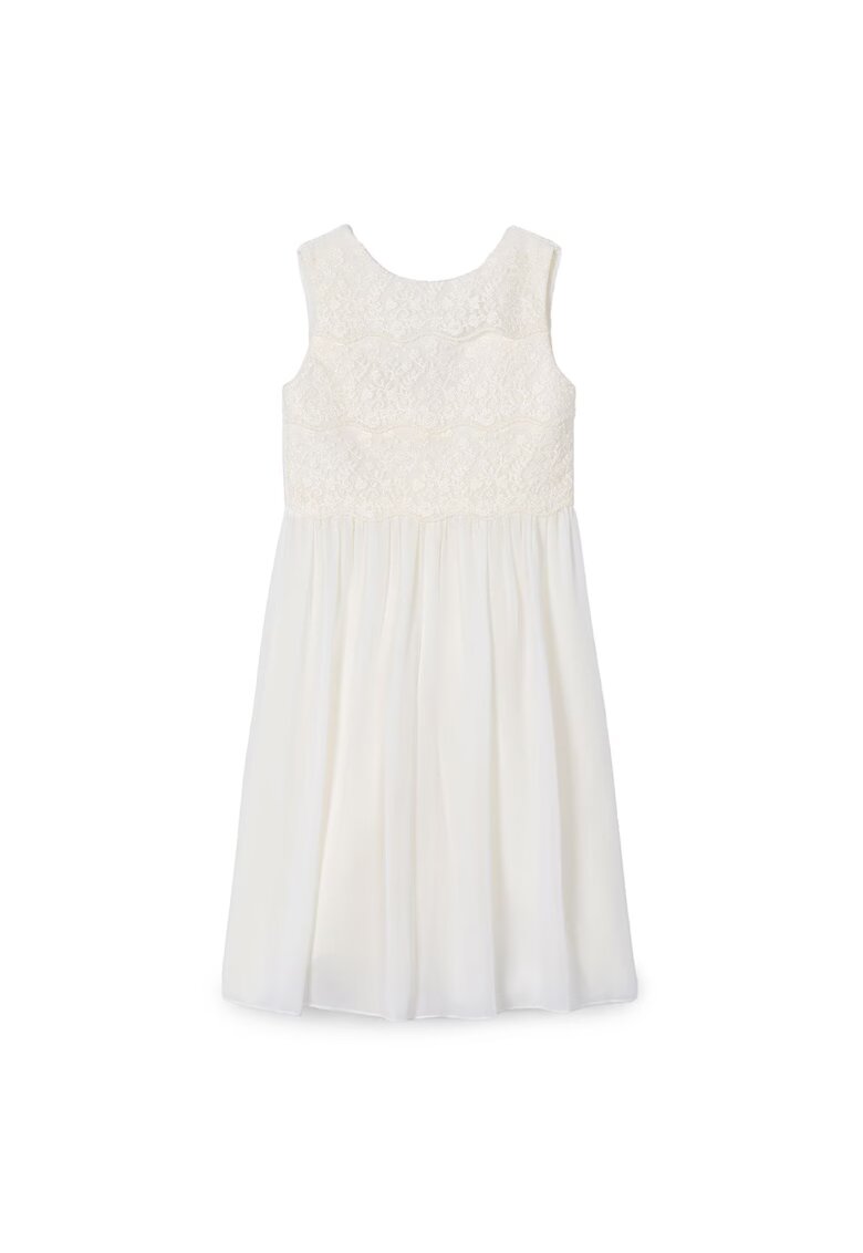 Mayoral Rochie pentru fete - 3870 51 - poliester - alb