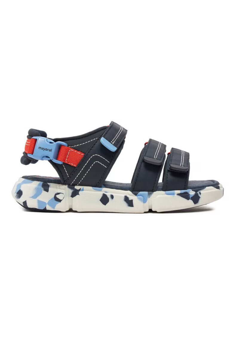Mayoral Sandale copii - 23019 - Piele ecologica - Bleumarin - Bleumarin