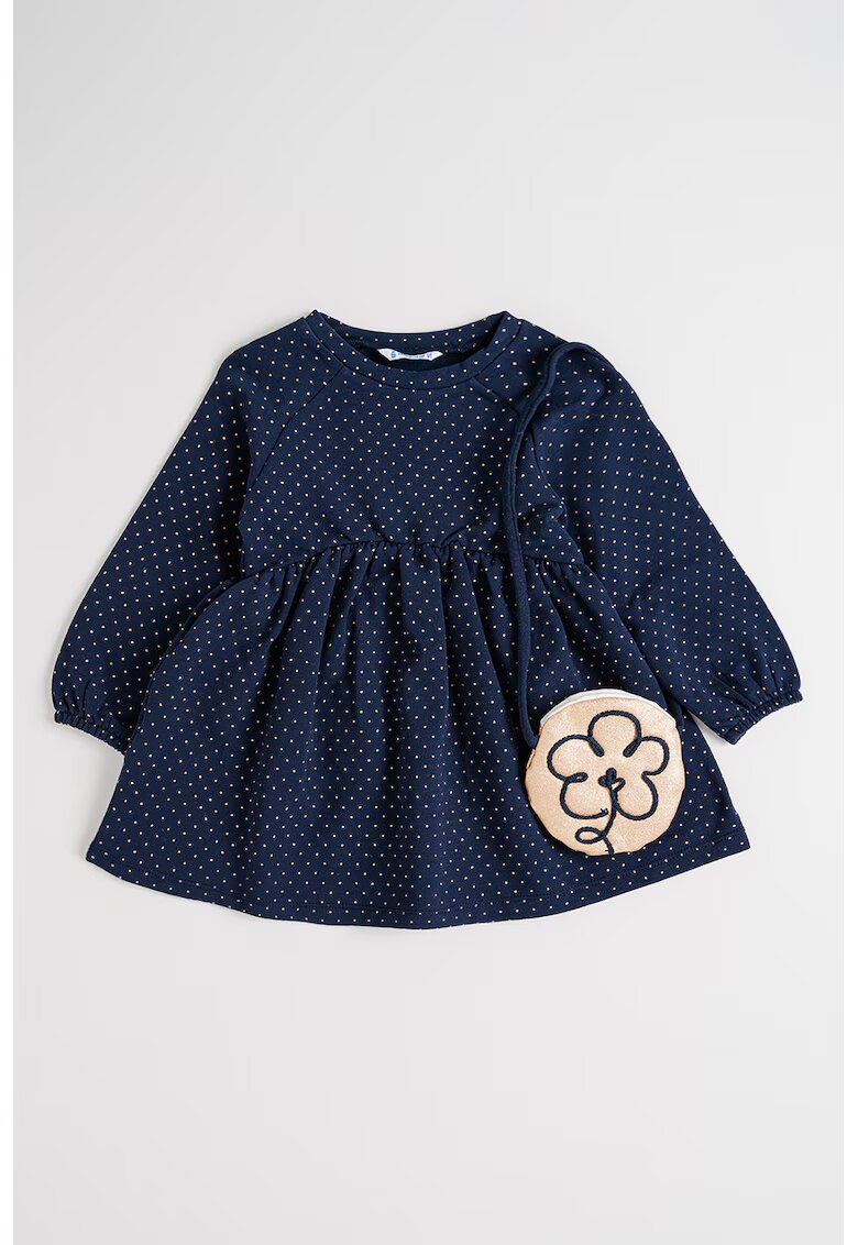 Mayoral Set de rochie si geanta crossbody - Bleumarin