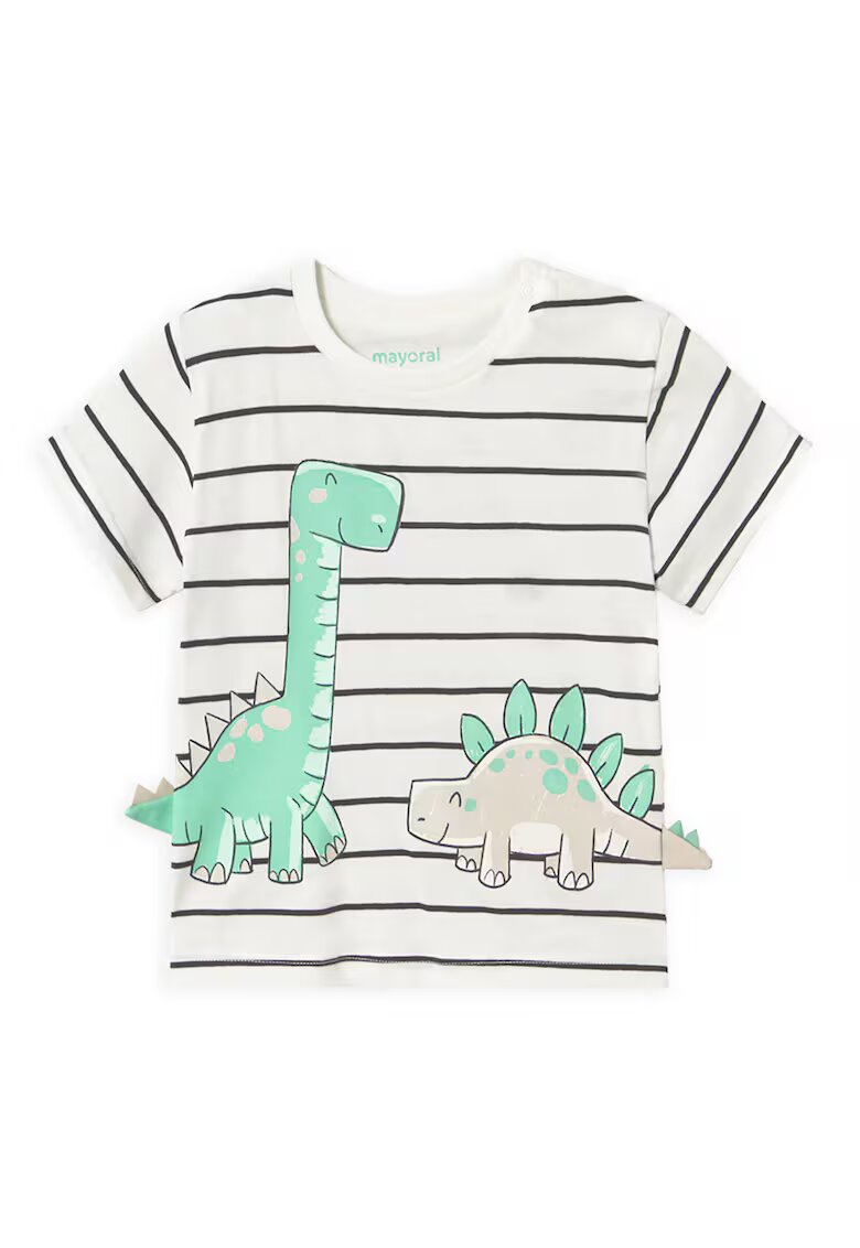 Mayoral Tricou baieti 1061 - Bumbac - 4 ani - Ecru