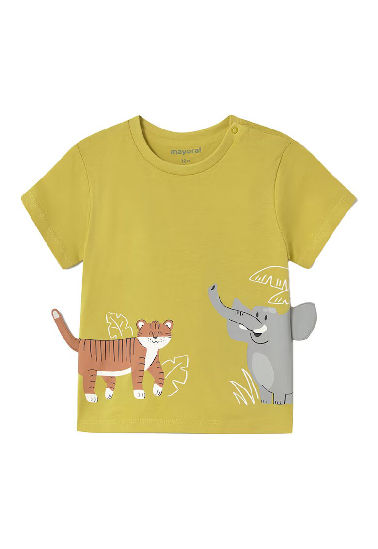 Mayoral Tricou baieti 1061 - Bumbac - Galben - Galben