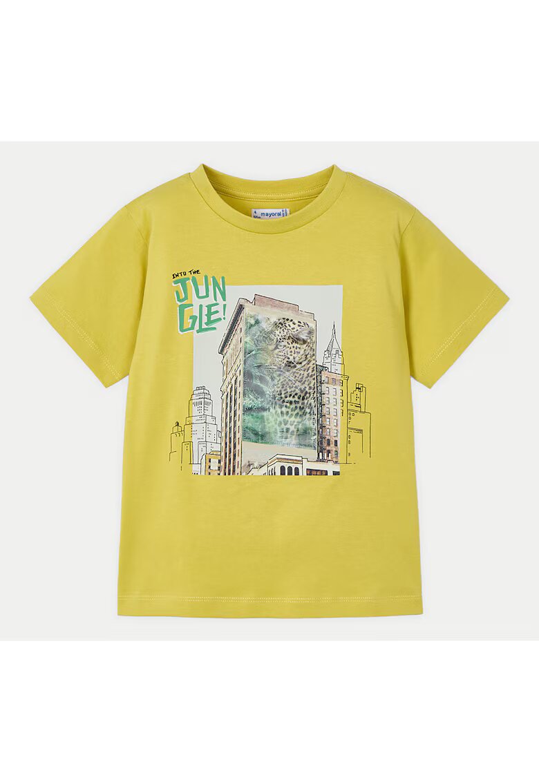 Mayoral Tricou baieti 3043 - Bumbac - Galben - Galben