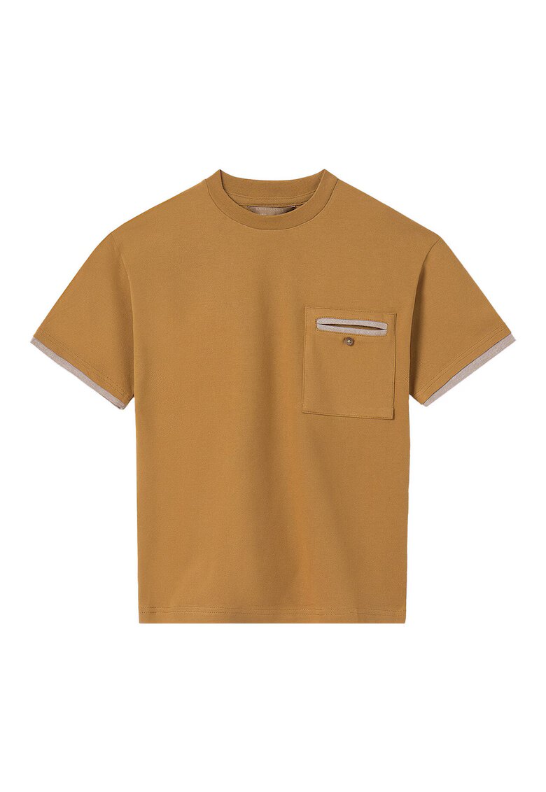 Mayoral Tricou baieti 6004 - Bumbac/Elastan - Maro - Maro