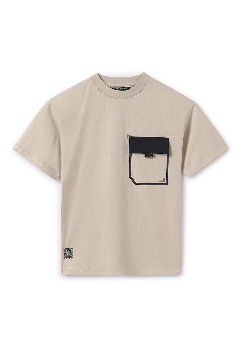 Mayoral Tricou baieti 6012 - Bumbac - Bej - Bej