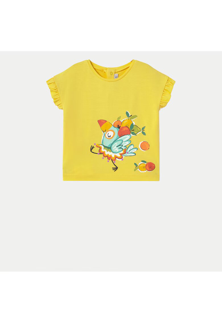Mayoral Tricou fete 1048 - Bumbac/Elastan - 4 ani - Galben
