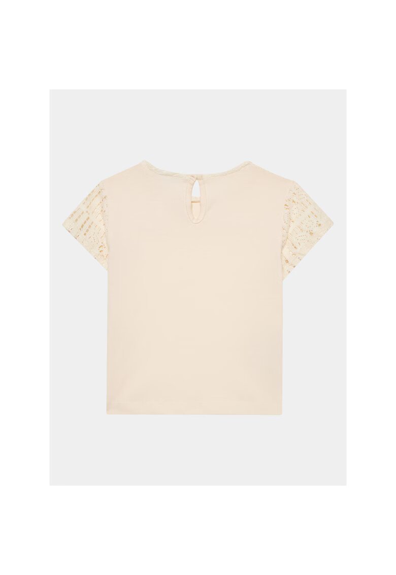 Mayoral Tricou Fete - 302108305 - Bumbac - Bej