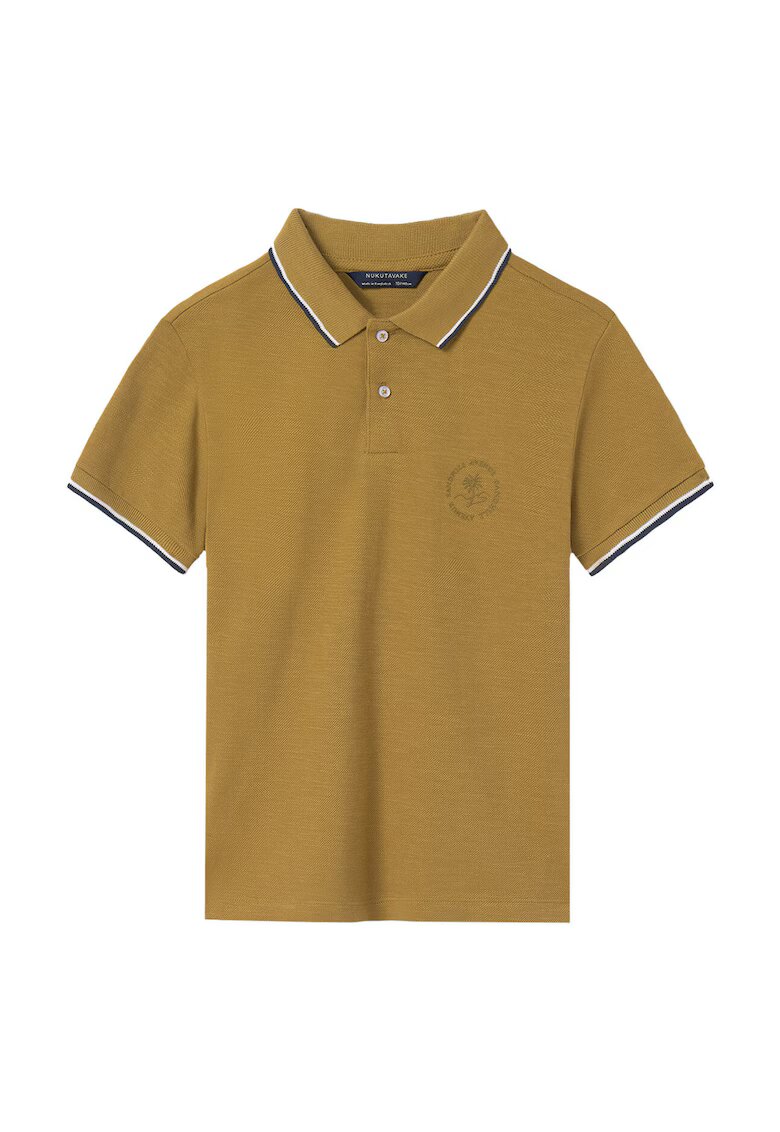 Mayoral Tricou Polo baieti 6133 - Bumbac - Kaki - Kaki