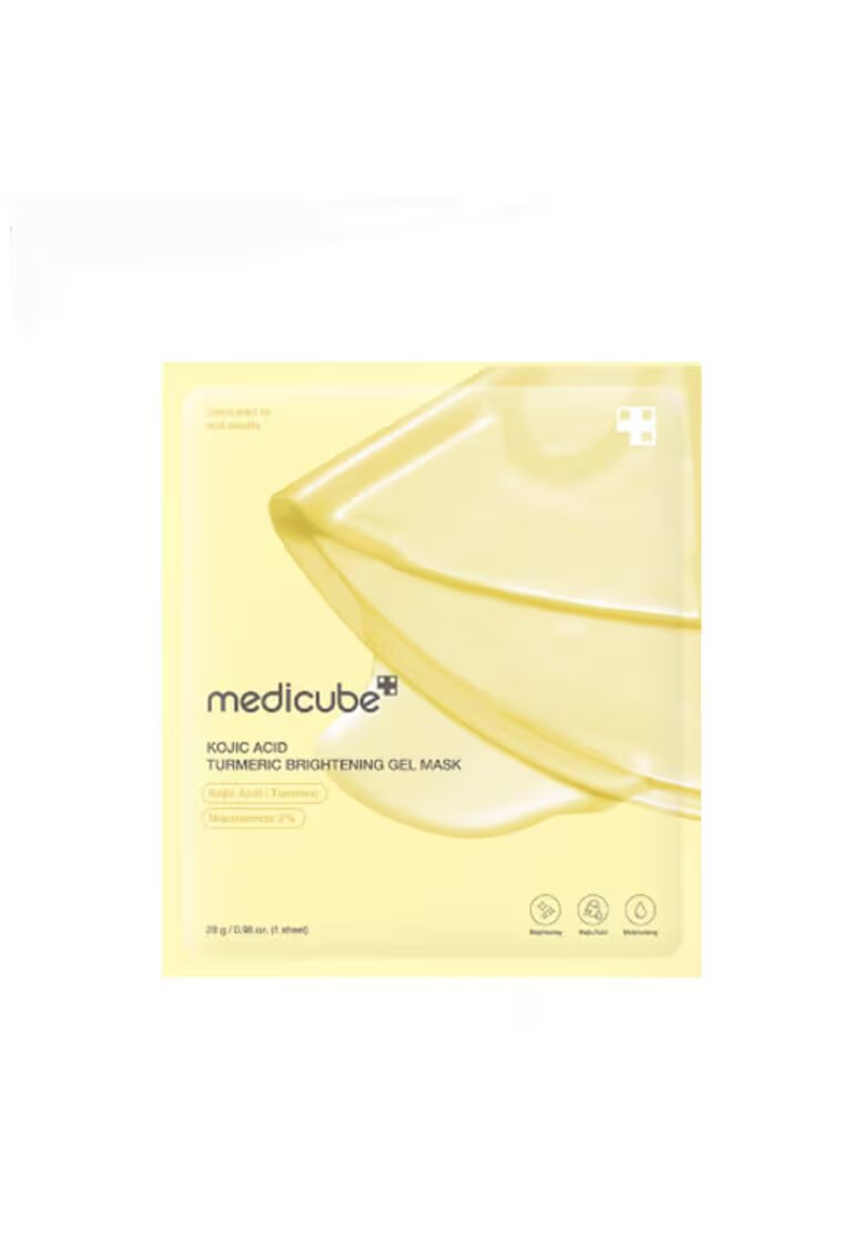 Medicube Masca de fata - Kojic Acid Turmeric Brightening Gel - 28g