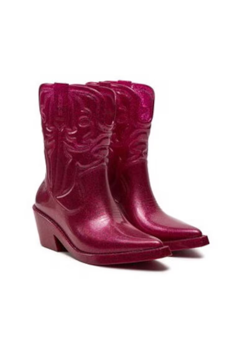 Melissa Cizme dama Texas Ad 35860 roz - plastic - Roz