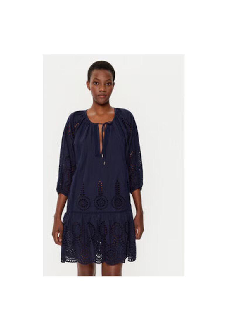 Melissa odabash Rochie dama - 305150776 - Bumbac - Albastru - Albastru
