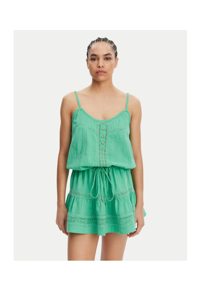Melissa odabash Rochie de vara dama KELLY - Bumbac - Verde - Verde