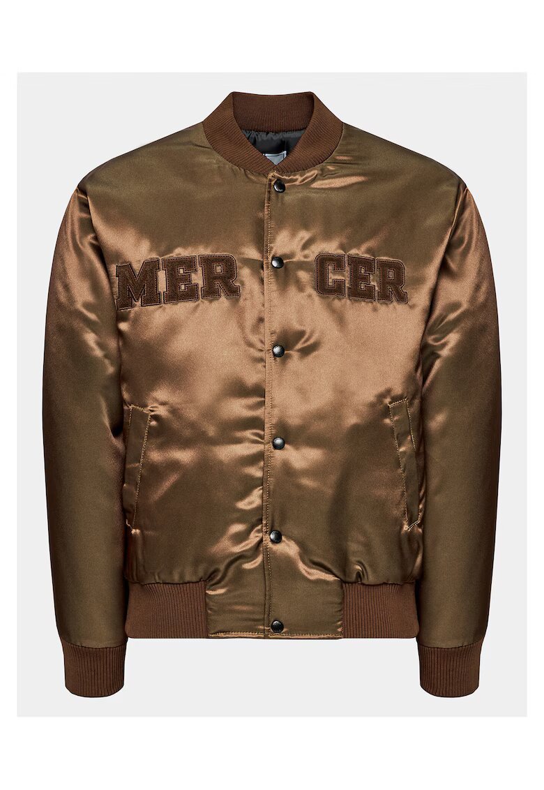 Mercer Amsterdam Jacheta Bomber unisex maro - material de calitate
