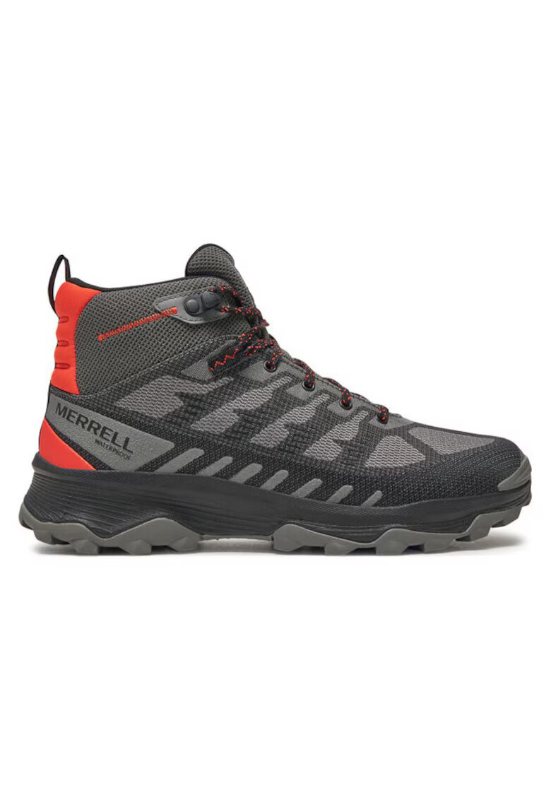 Merrell Bocanci trekking barbati 304345555 - Piele naturala - Gri - Gri
