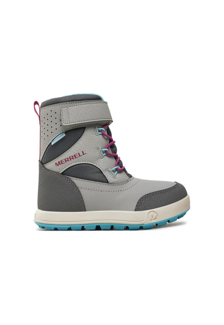 Merrell Cizme de iarna copii MK167714 - Piele ecologica - 35 EU - Gri