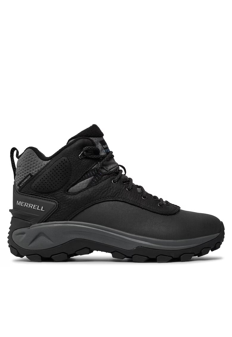 Merrell Ghete de trekking barbati Kiruna 2 Mid - piele naturala - negru