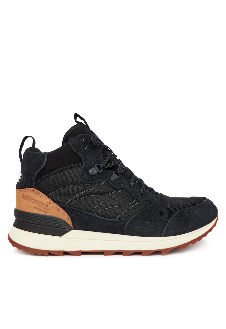Merrell Ghete sport barbati Black Alpine 83 - piele naturala - negru