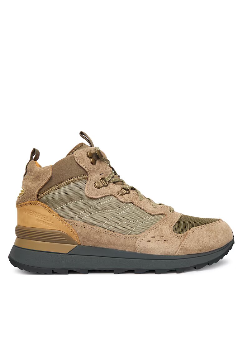 Merrell Ghete sport barbati Drab Alpine 83 - piele naturala - bej