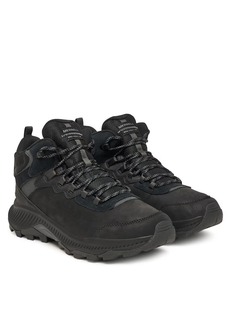 Merrell Ghete sport barbati Speed Strike 2 - piele naturala - negru