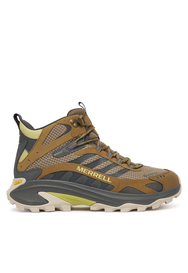 Merrell Ghete trekking barbati Cairn Moab Speed 2 Mid GOR - maro - textil