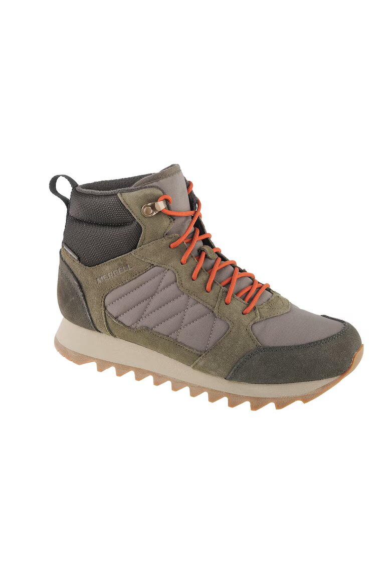 Merrell Pantofi de trekking - Alpine Sneaker Mid PLR WP 2 J004291 - Verde - Verde