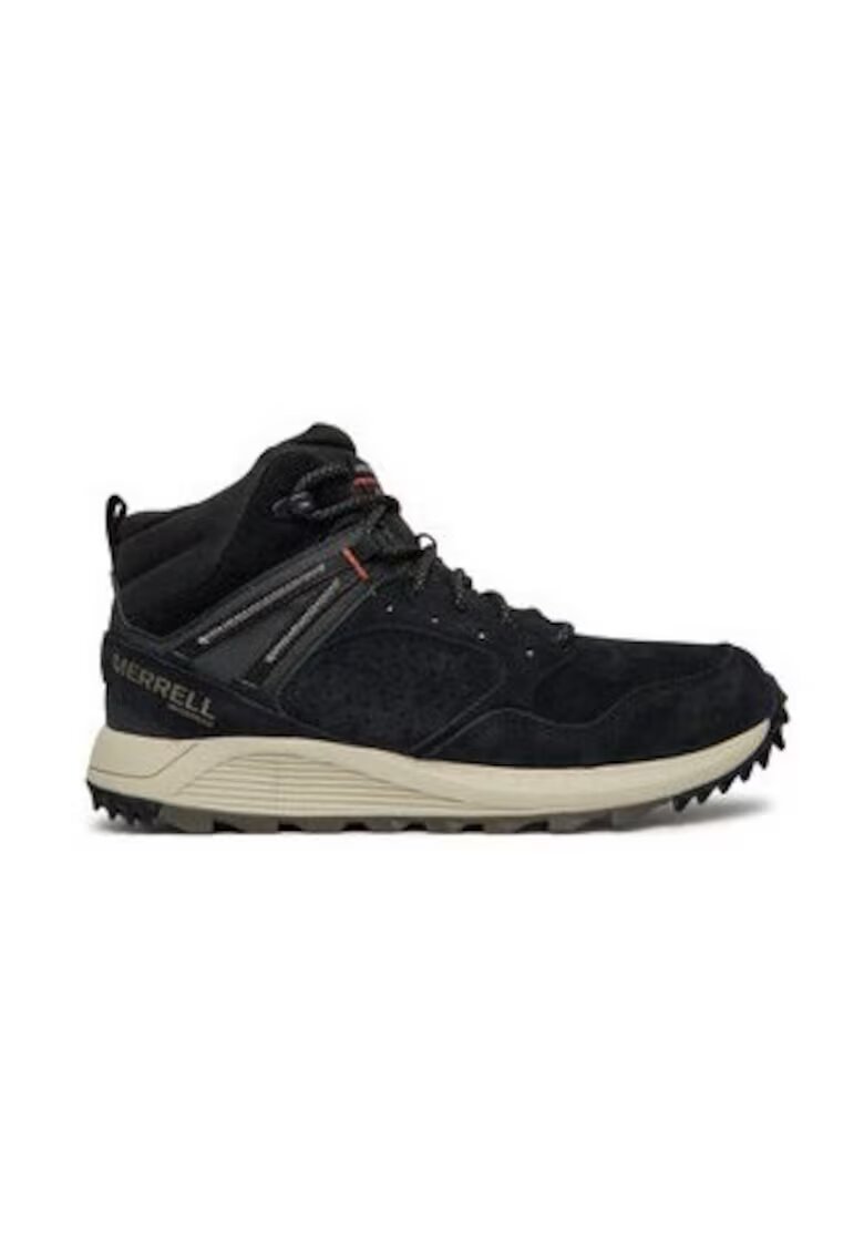Merrell Pantofi sport barbati 304345302 - Piele naturala - Negru - Negru