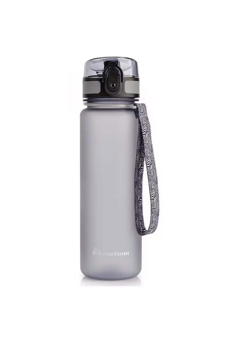 Meteor Bidon de apa gradat - 74572 - Tritan - Strecuratoare - 500 ml - Gri