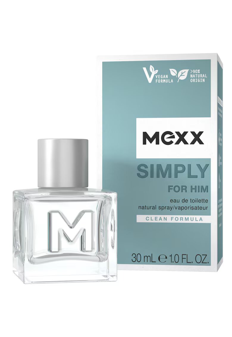 Mexx Apa de toaleta Simply Man - pentru barbati - 30 ml
