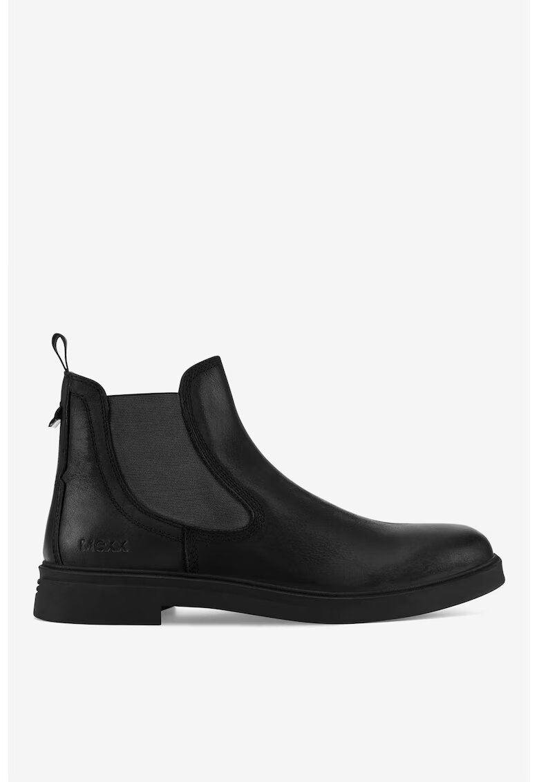 Mexx Ghete barbati 5903419549076 - Piele naturala - Negru - Negru