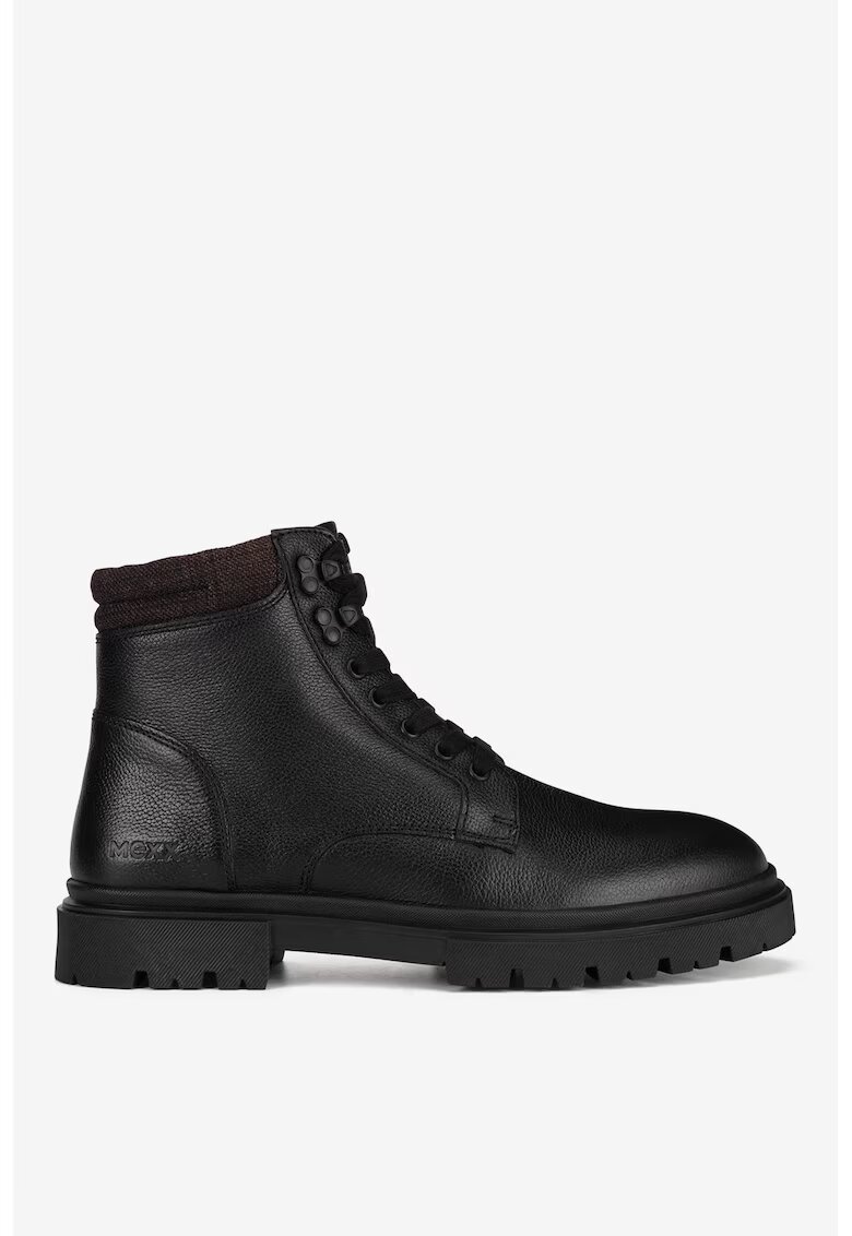 Mexx Ghete barbati 5903419664571 - Piele naturala - Negru - Negru