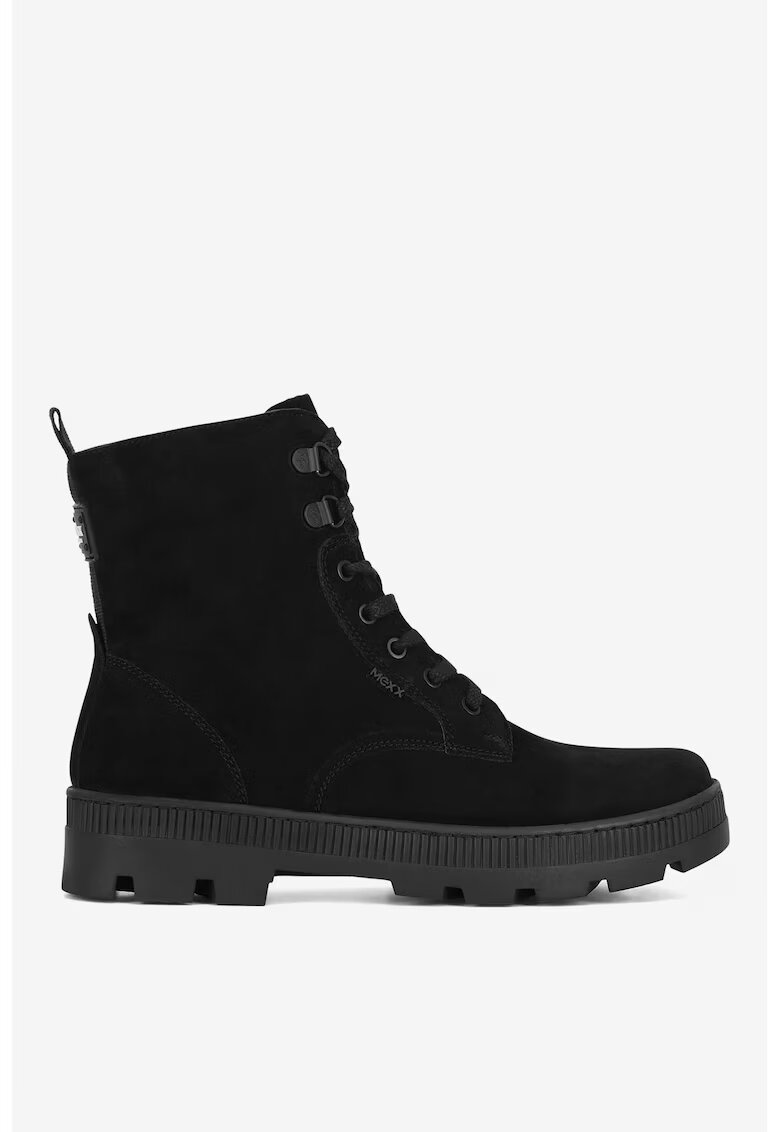 Mexx Ghete dama 5903419187261 - Piele intoarsa - Negru - Negru