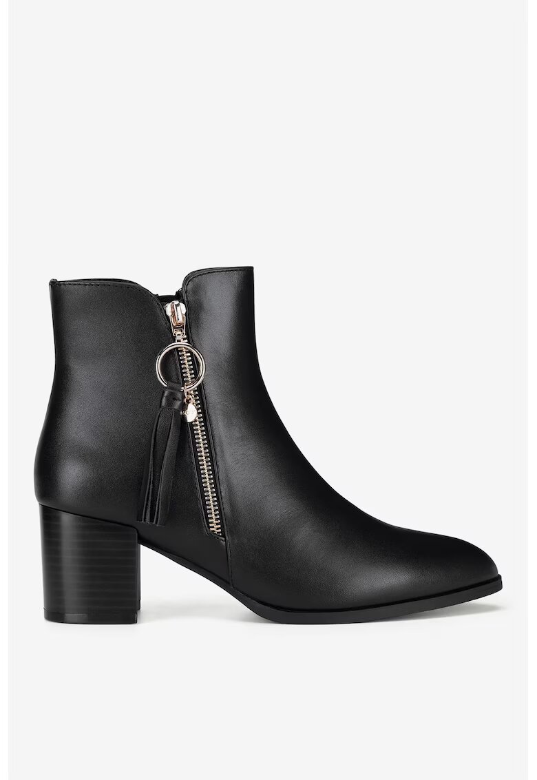 Mexx Ghete dama 5905588888055 - Piele naturala - Negru - Negru
