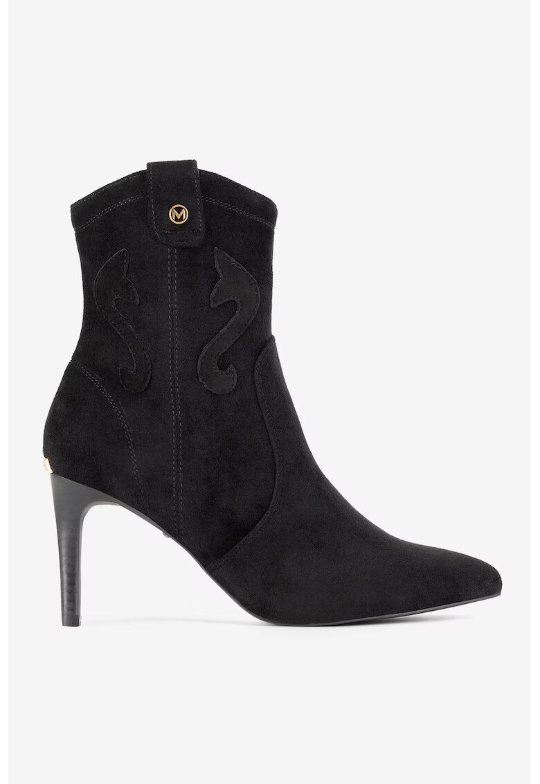 Mexx Ghete dama 5905588894667 - Piele intoarsa - Negru - Negru