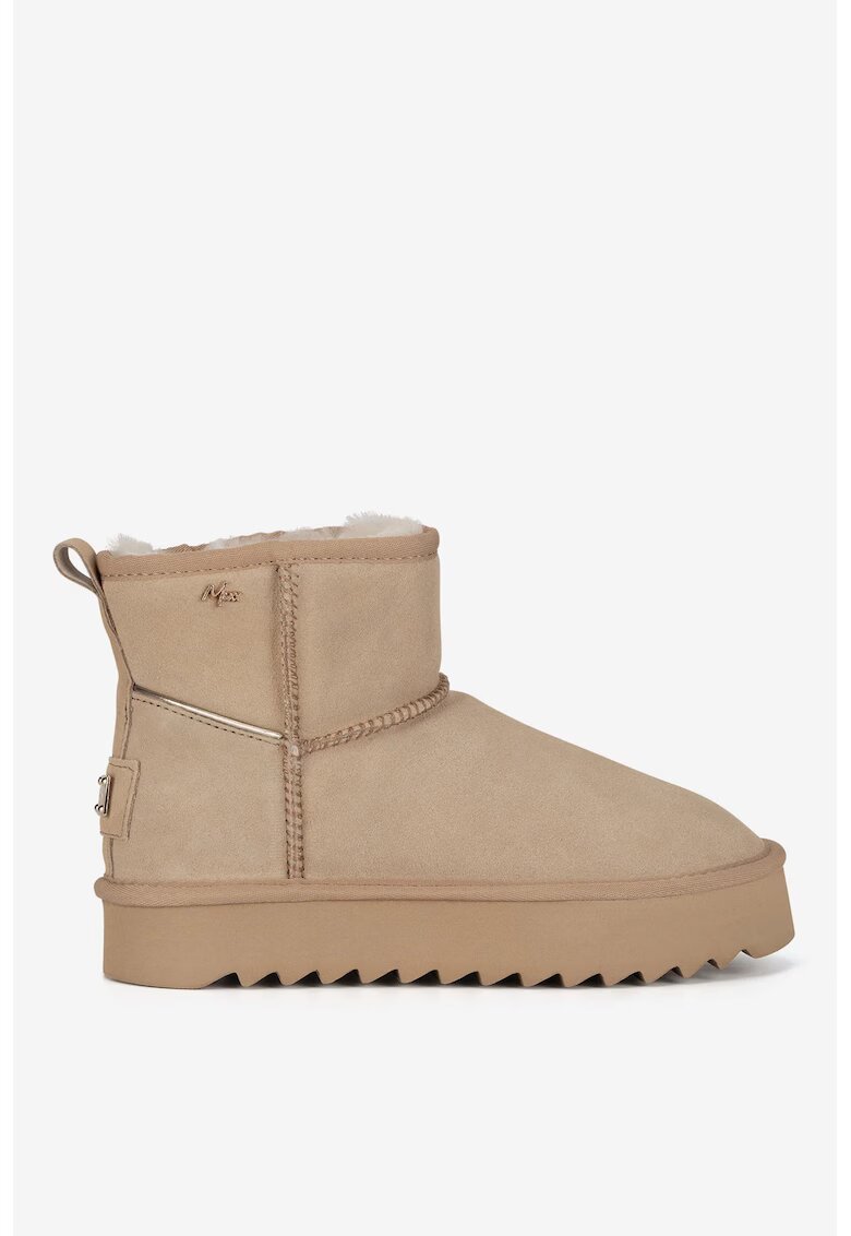 Mexx Ghete dama 5905588940388 - Piele intoarsa - Bej - Bej