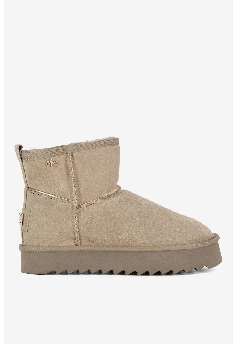 Mexx Ghete dama 5905588940395 - Piele intoarsa - Bej - Bej