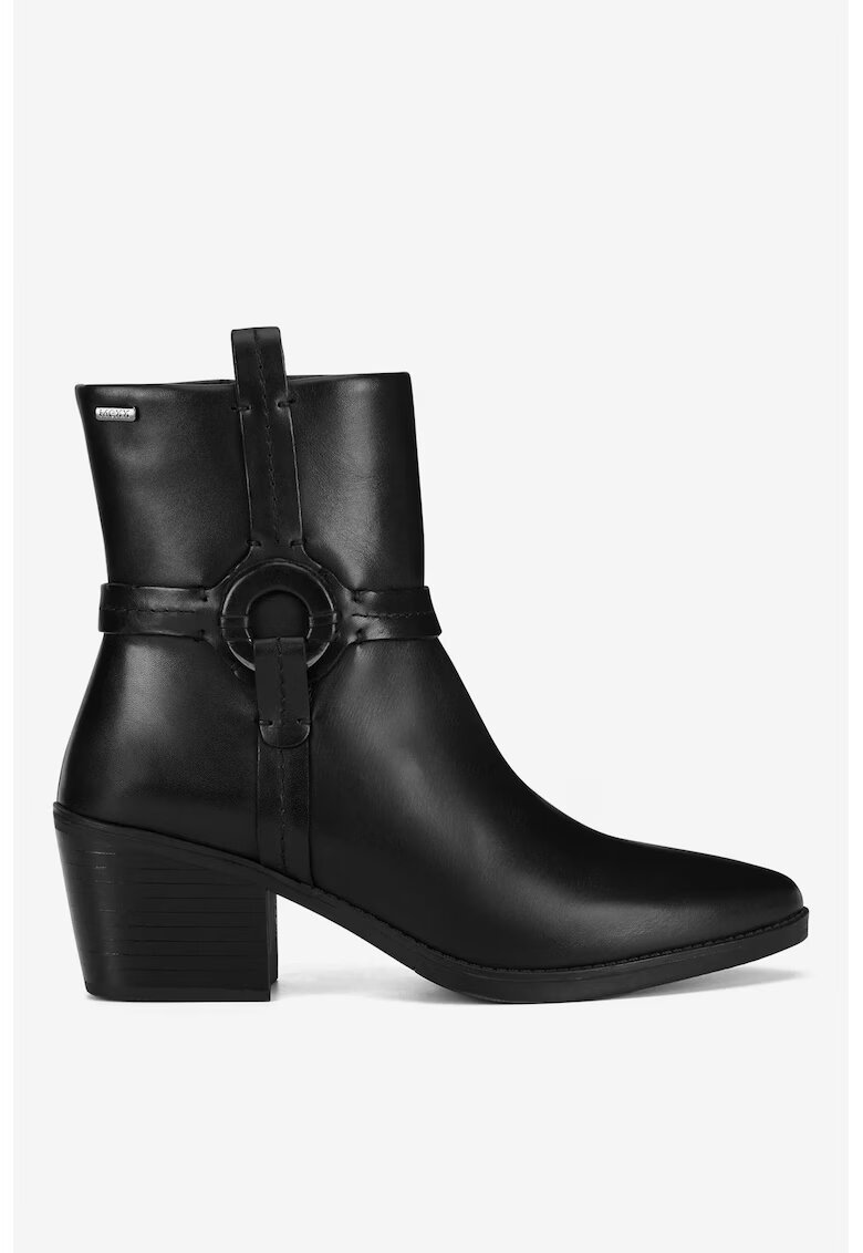Mexx Ghete dama 5905588995500 - Piele naturala - Negru - Negru
