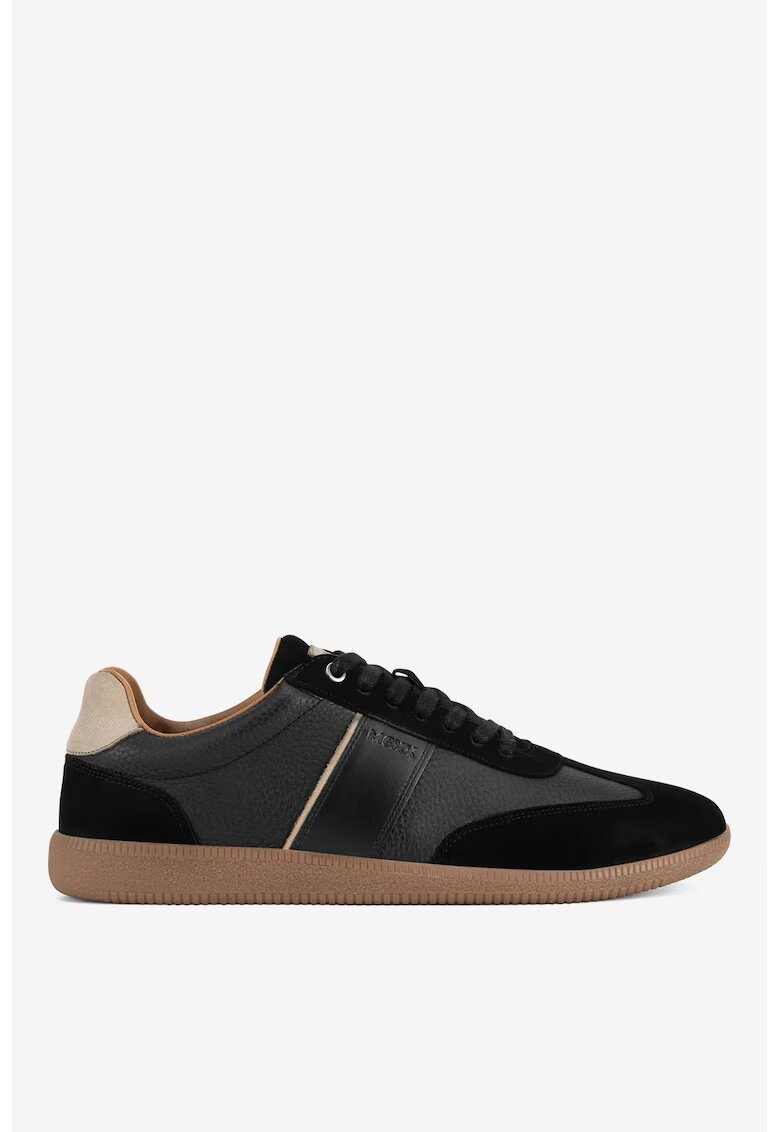 Mexx Pantofi barbati 5903419556920 - Piele nabuc - Negru - Negru