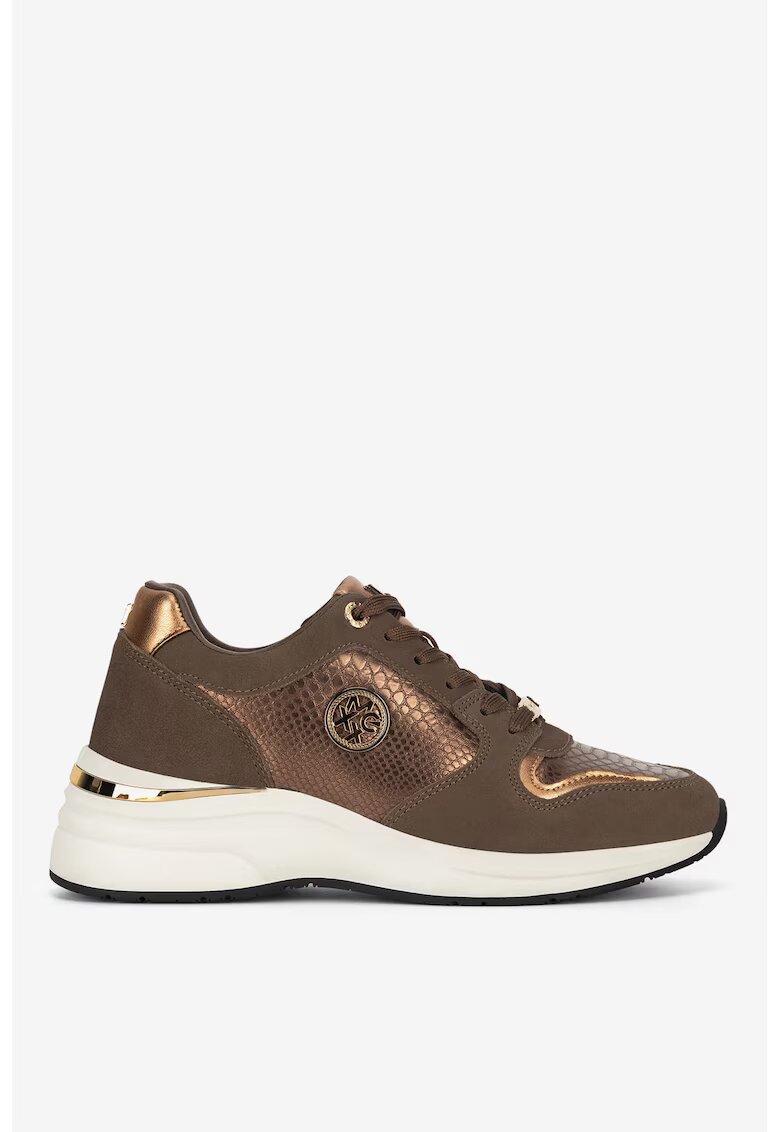 Mexx Pantofi dama 5905588926306 - Piele intoarsa - Maro - Maro