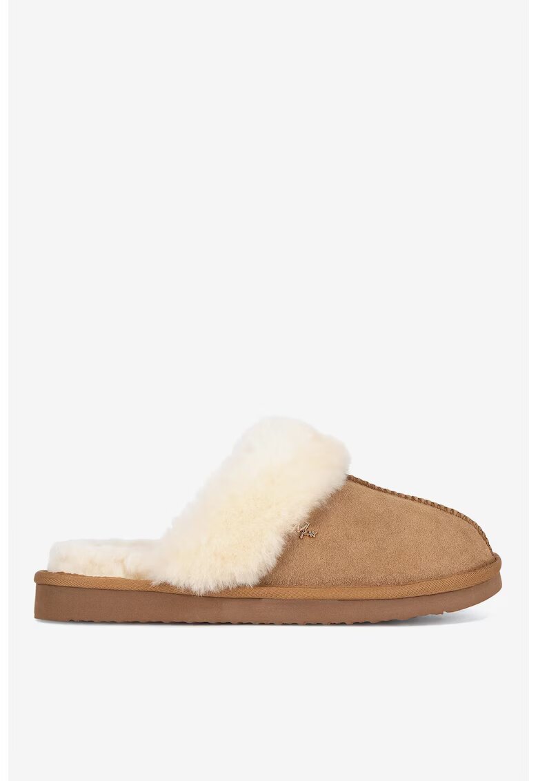 Mexx Papuci dama 5905588923862 - Piele intoarsa - Maro - Maro