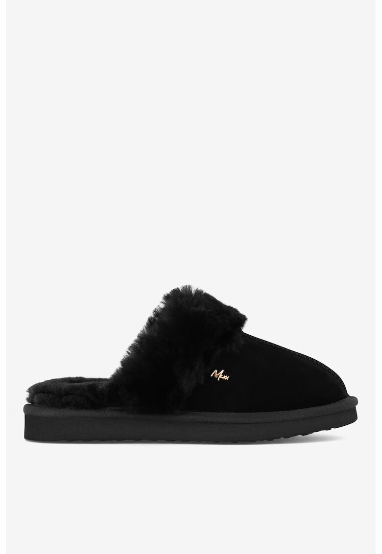 Mexx Papuci dama 5905588923886 - Piele intoarsa - Negru - Negru