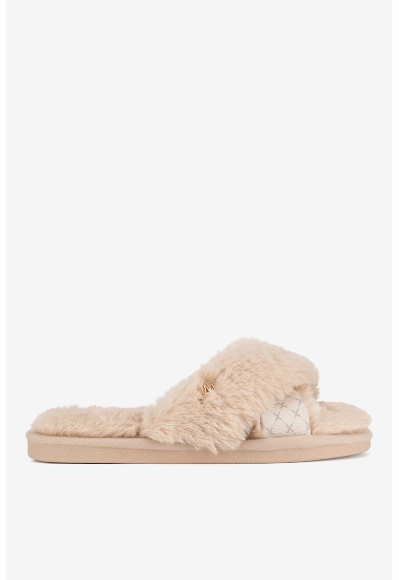 Mexx Papuci dama 5905588934837 - Textil - Bej - Bej